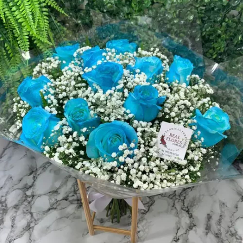 Rosas Azuis